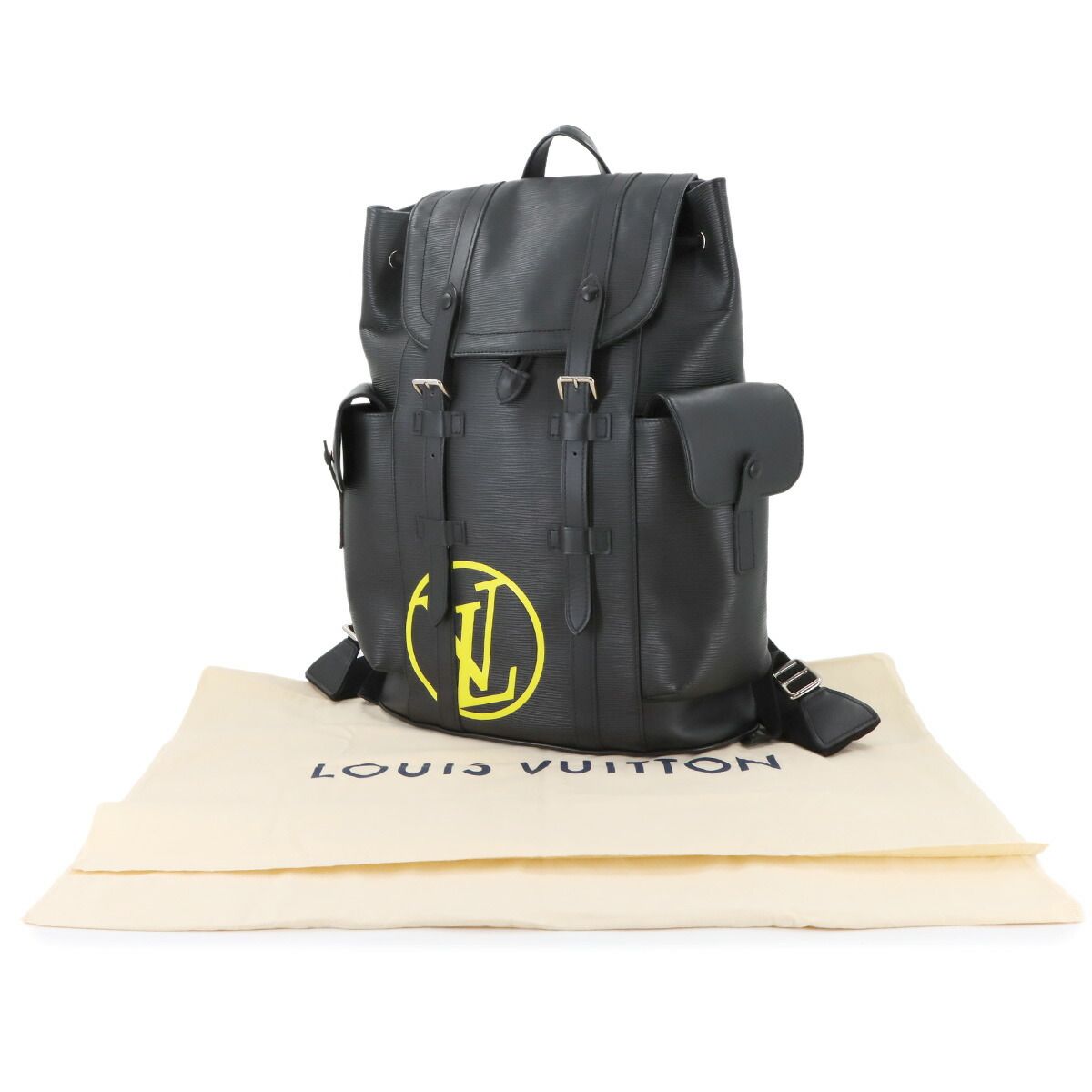 美品 ルイ ヴィトン LOUIS VUITTON エピ クリストファー PM LV 