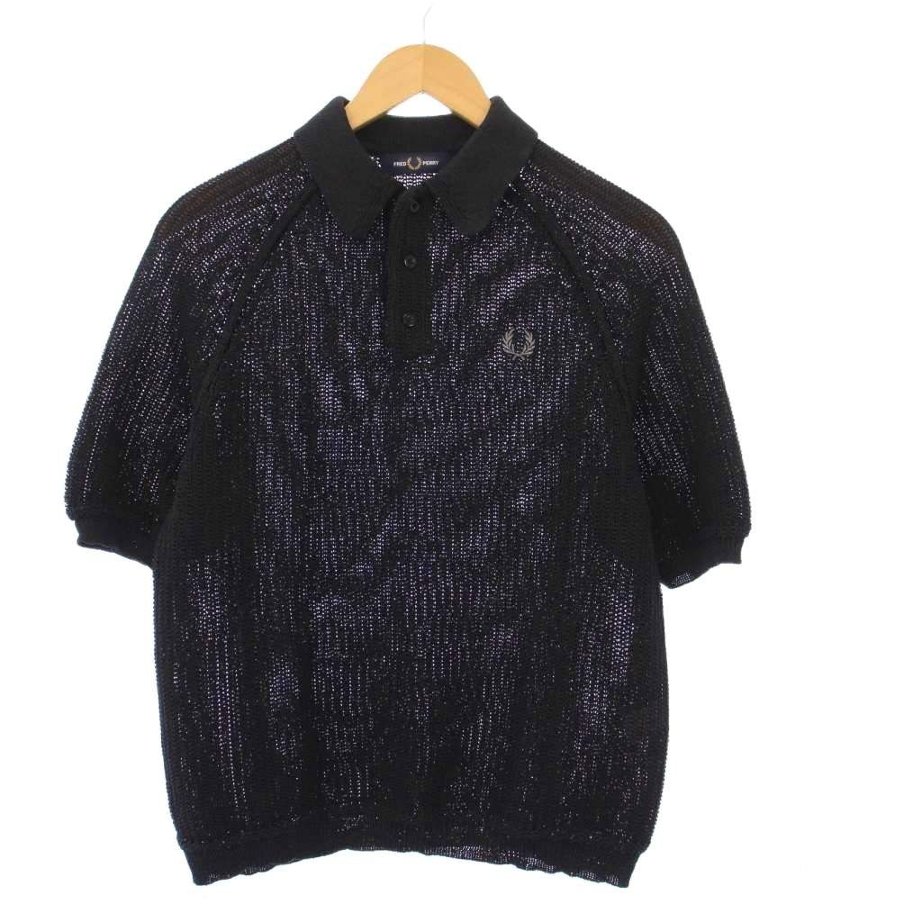 フレッドペリー FRED PERRY KNIT POLO SHIRT ニットポロシャツ