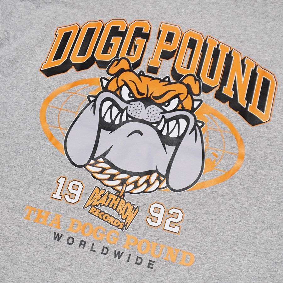 DEATH ROW RECORDS &times; THA DOGG POUND DPG WORLDWIDE Tシャツ【WHITE】 (デスロウレコード DPG ザドッグパウンド SNOOP DOGG スヌープドッグ DAZ KURUPT ショートスリーブ)