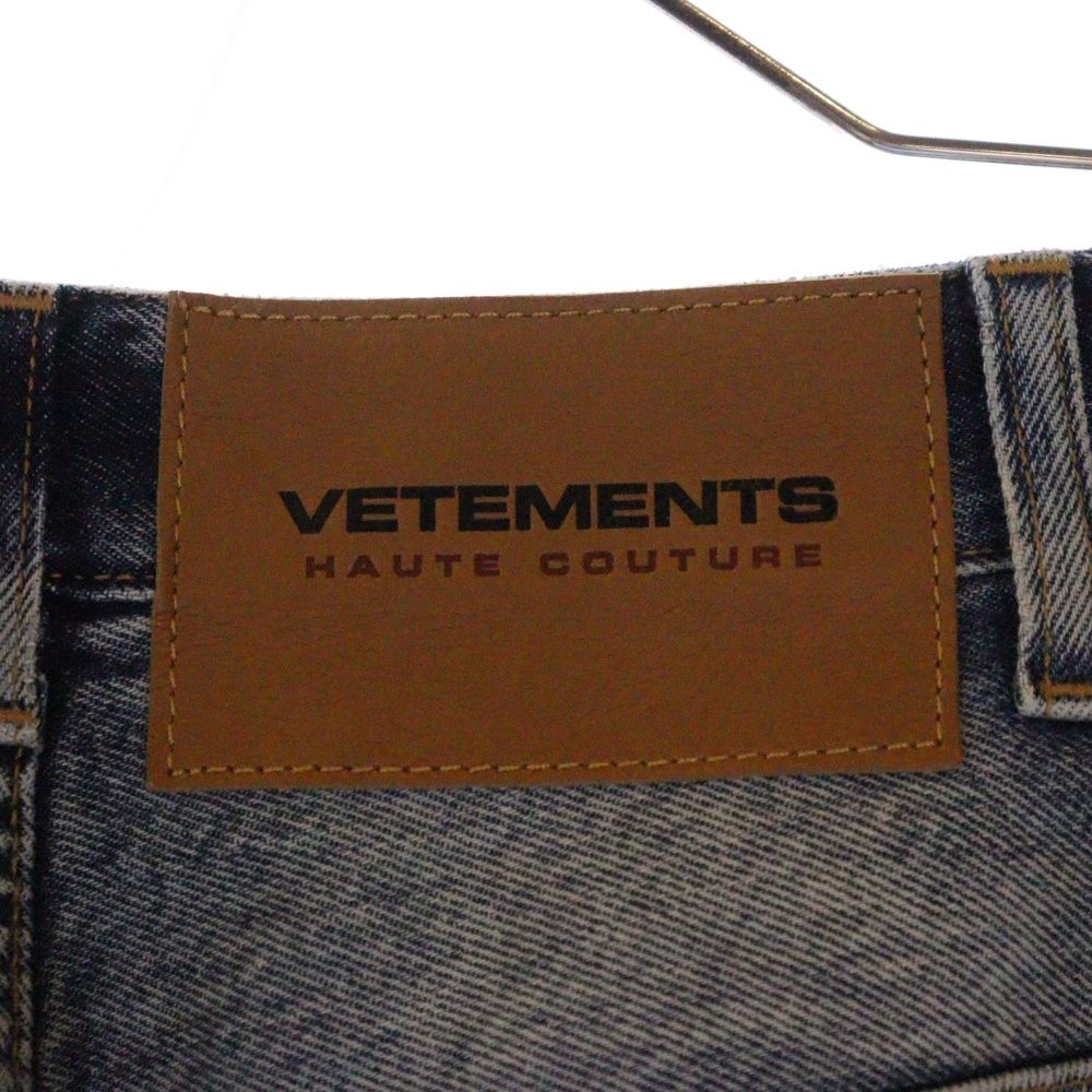 VETEMENTS (ヴェトモン) 23SS デストロイバギーパンツ ダメージバギー