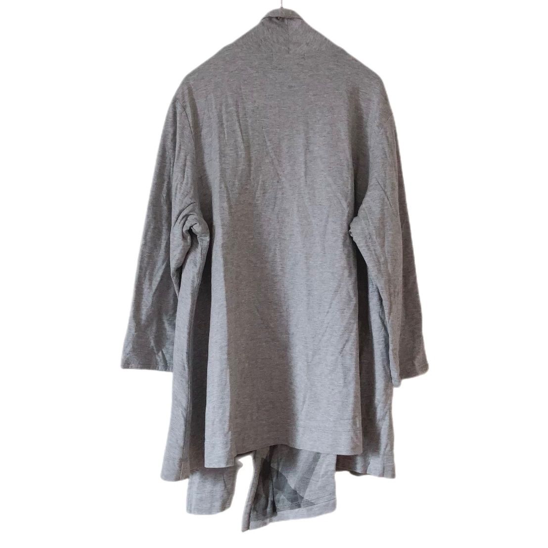 【美品】バーバリーロンドン ポンチョ ケープコート グレーレディースフリーサイズ 美品】バーバリーロンドン ポンチョ ケープコート グレーレディース