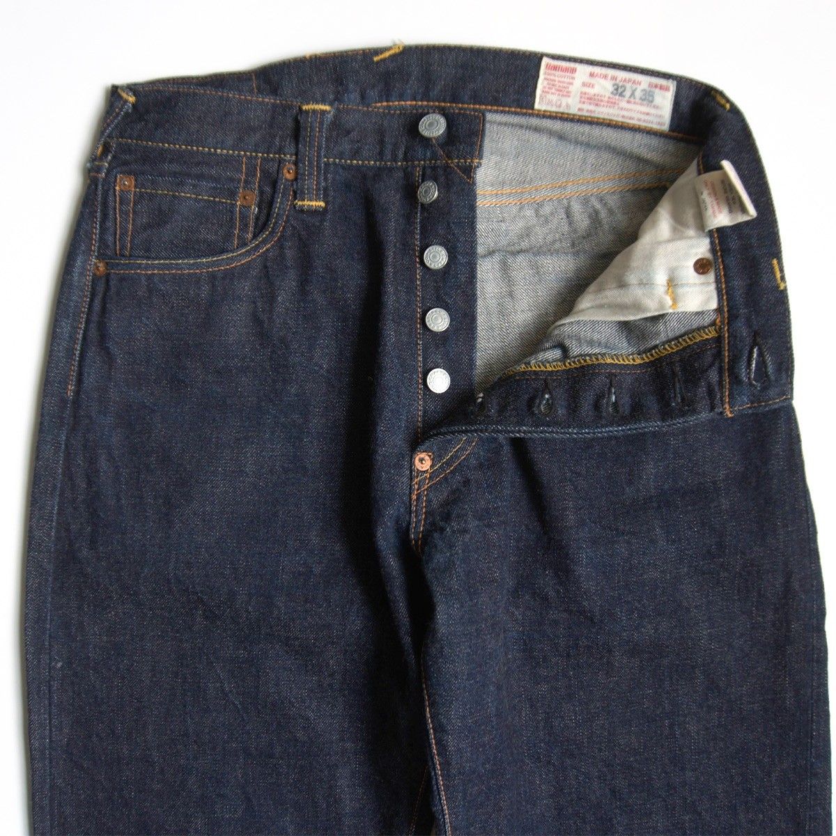 美品/濃紺】EVISU 【LOT.2001 デニムパンツ】32×35 エビス