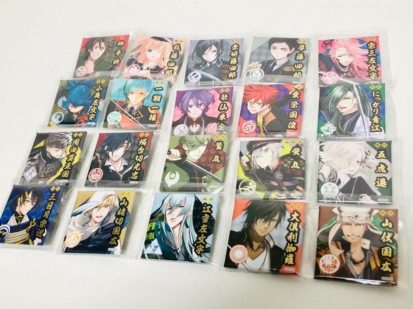 全20種 刀剣乱舞 トレーディングバッジコレクション vol.1