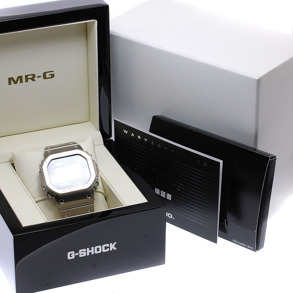 カシオ CASIO MRG-B5000D-1JR 箱・保証書付き(新品未使用) カシオ CASIO MRG-B5000D-1JR 箱・保証書付き(新品未使用) MRG