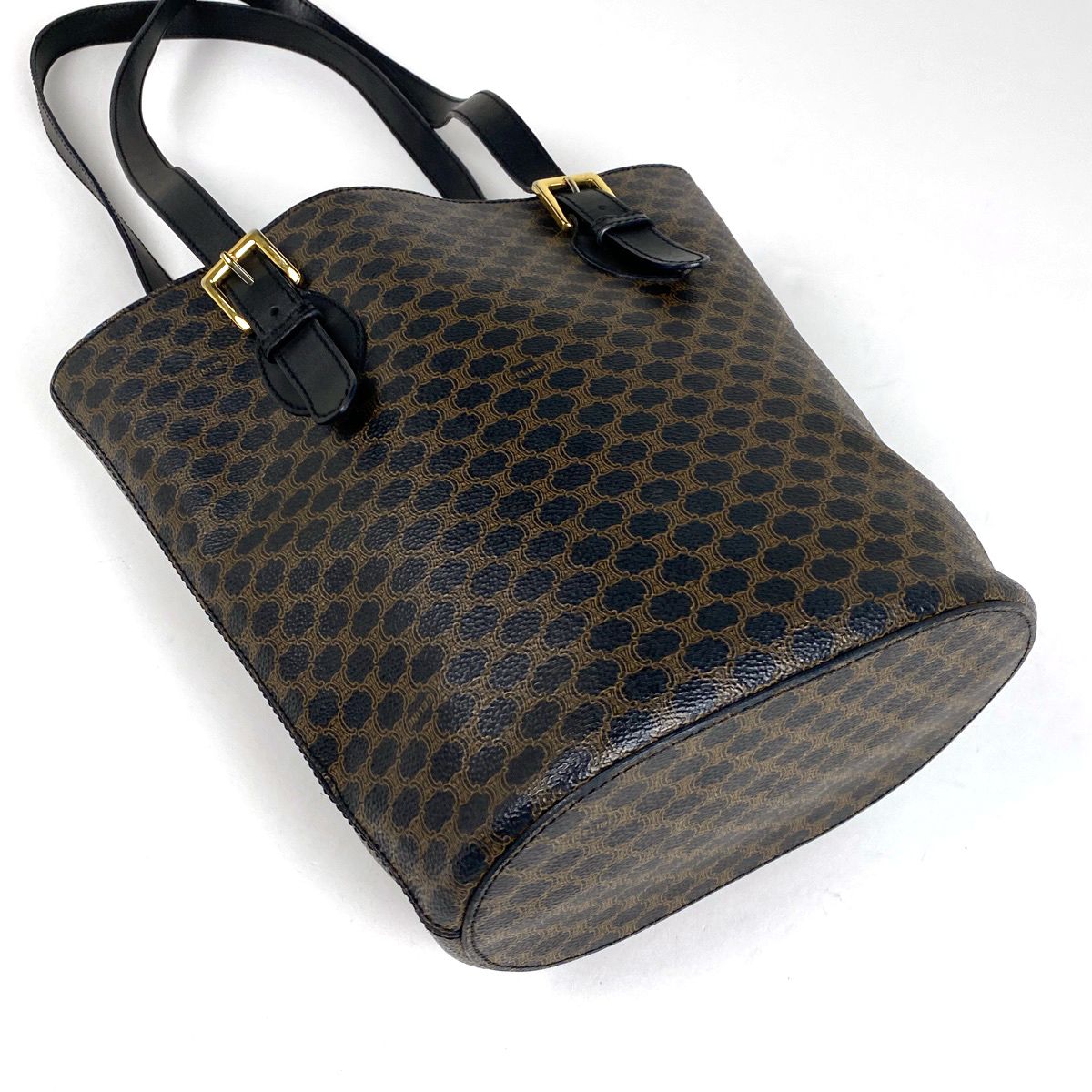 セリーヌ CELINE マカダム柄 トートバッグ ショルダーバッグ