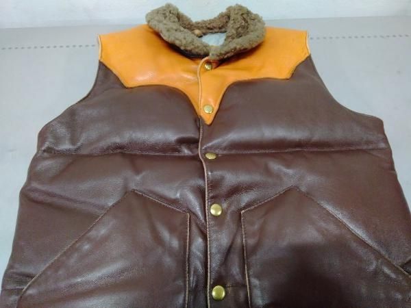 WAREHOUSE ベスト WAREHOUSE ウエアハウス×ロッキーマウンテン NYLON DOWN VEST