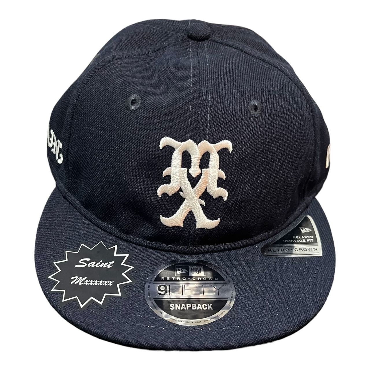 美品 SAINT MICHAEL × New ERA RC 9FIFTY MX NE CAP 刺繍
