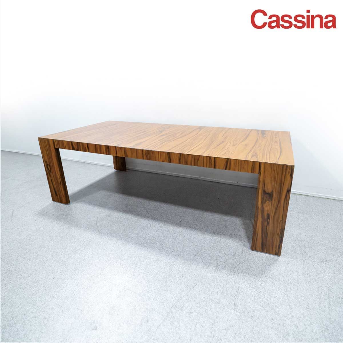 展示品】Cassina カッシーナ 370 EL DOM エルドム ダイニング テーブル 木製 ハンス・ウェッツスタイン 定価176万 - メルカリ