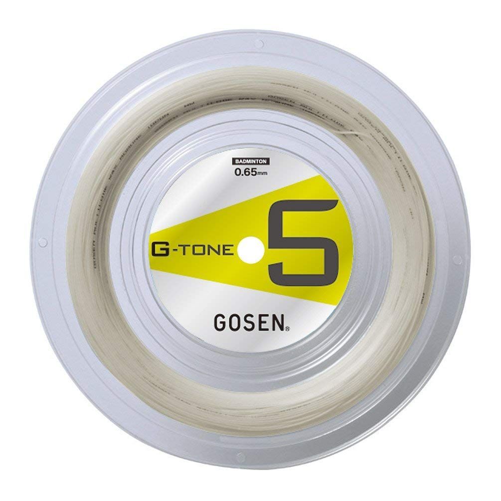 春のコレクション ゴーセン バドミントン G-TONE 5 ガット 220ｍ