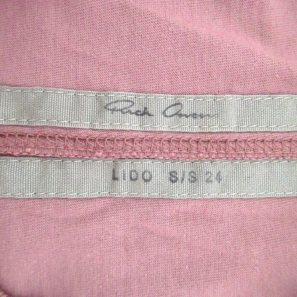 美品 24SS Rick Owens リックオウエンス SHORT LEVEL TEE クルーネック 