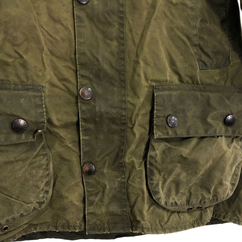 90年代 イングランド製 Barbour バブアー BEDALEビデイル オイルドジャケット グリーン (メンズ C36/91CM) 中古 古着  R6347 - メルカリ