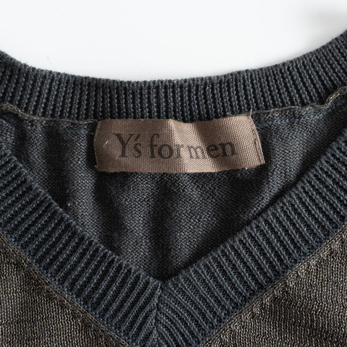 美品】Y's for men【コットン ニット】 YOHJI YAMAMOTO ヨウジ