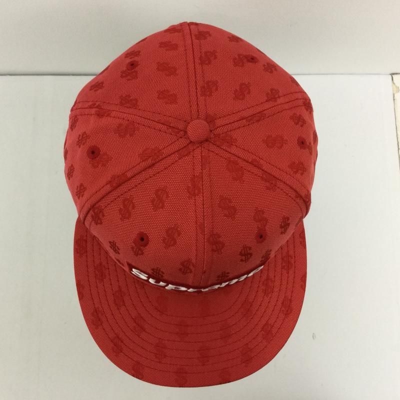 シュプリーム ×ニューエラ/NewEra ドルマークモノグラムボックスロゴ帽子