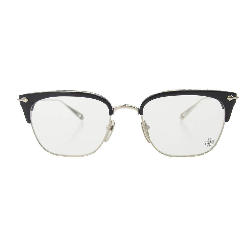 クロムハーツ SHAGASS サイドクロステンプルウェリントン眼鏡 中古  