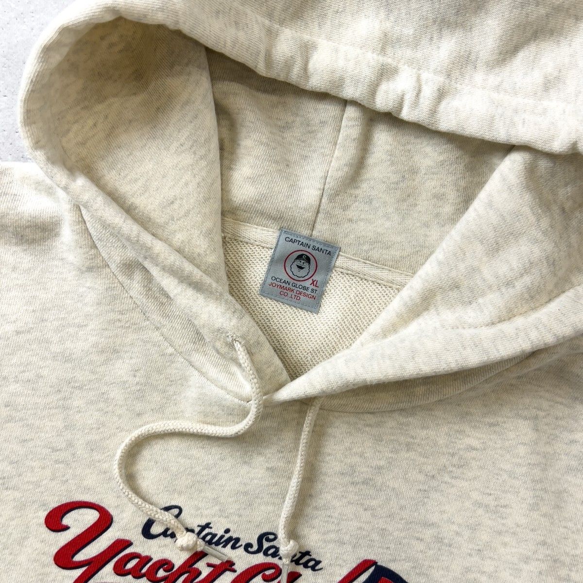 【新品未使用】キャプテンサンタ 長袖 トレーナー クリーム色 ベージュ 90s～ Vintage レトロ古着☆Captain Santa キャプテンサンタ