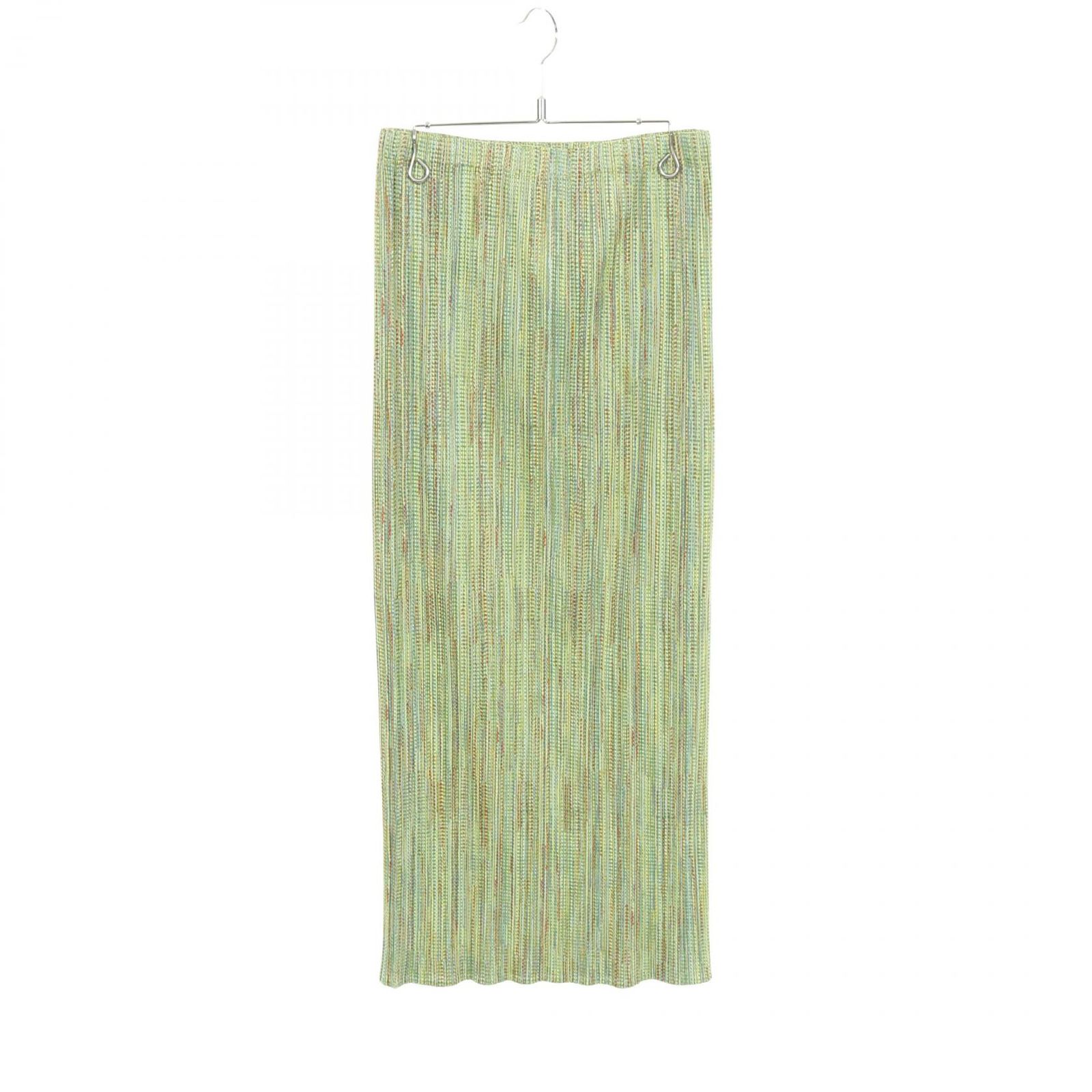 プリーツプリーズ PLEATS PLEASE スカート PP63-JG513 ライトグリーン その他 ロングスカート レディース Used A
