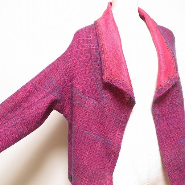 wnc ジウセンソユニコ 慈雨 Sensounico カーディガン 40 ピンク 青 紫