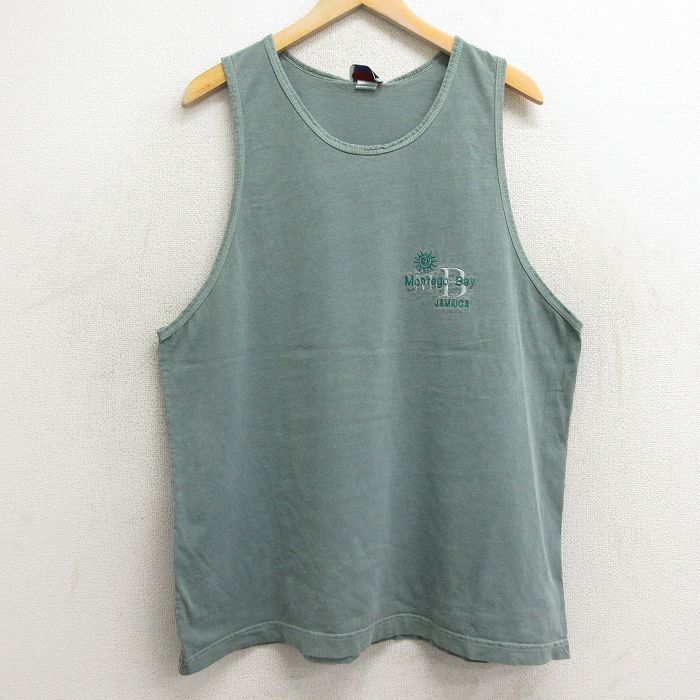 XL/古着 ビンテージ タンクトップ メンズ 00s モンテゴベイ ジャマイカ 