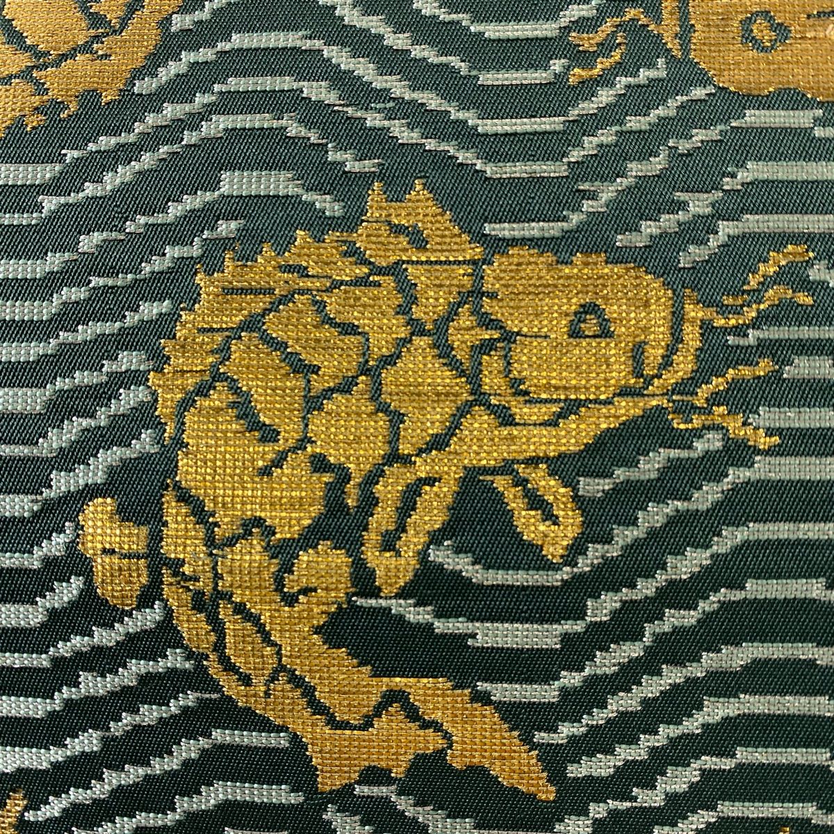 逸品】龍村平蔵威毛錦本袋帯金銀糸正絹高島屋大阪店購入美品