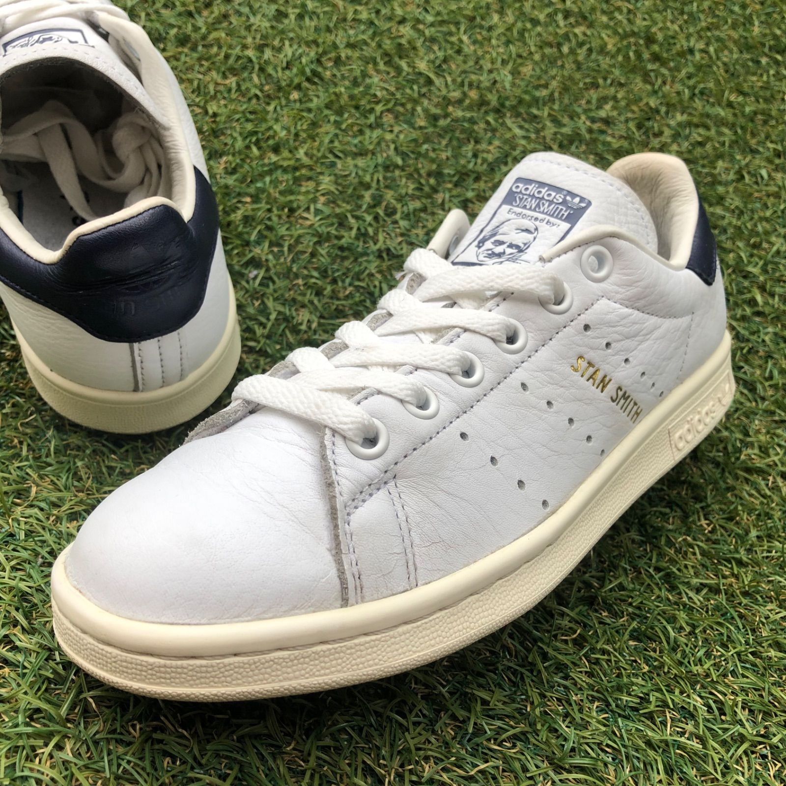 美品23adidas STANSMISTH アディダス スタンスミス HT341-