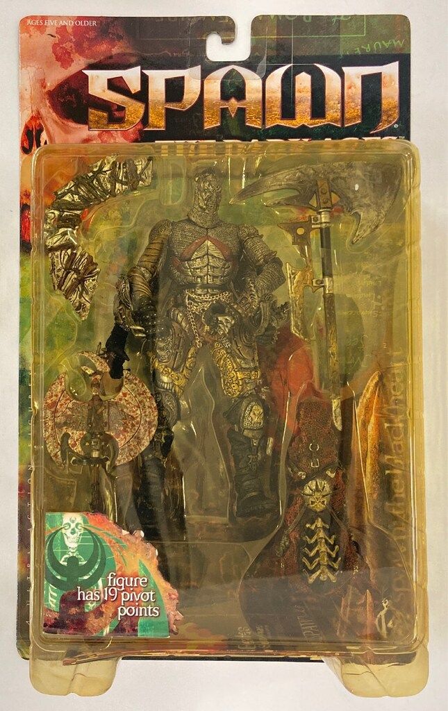 McFARLANE TOYS SERIES 14 / DARK AGE SPAWN THE BLACK HEART 6インチ