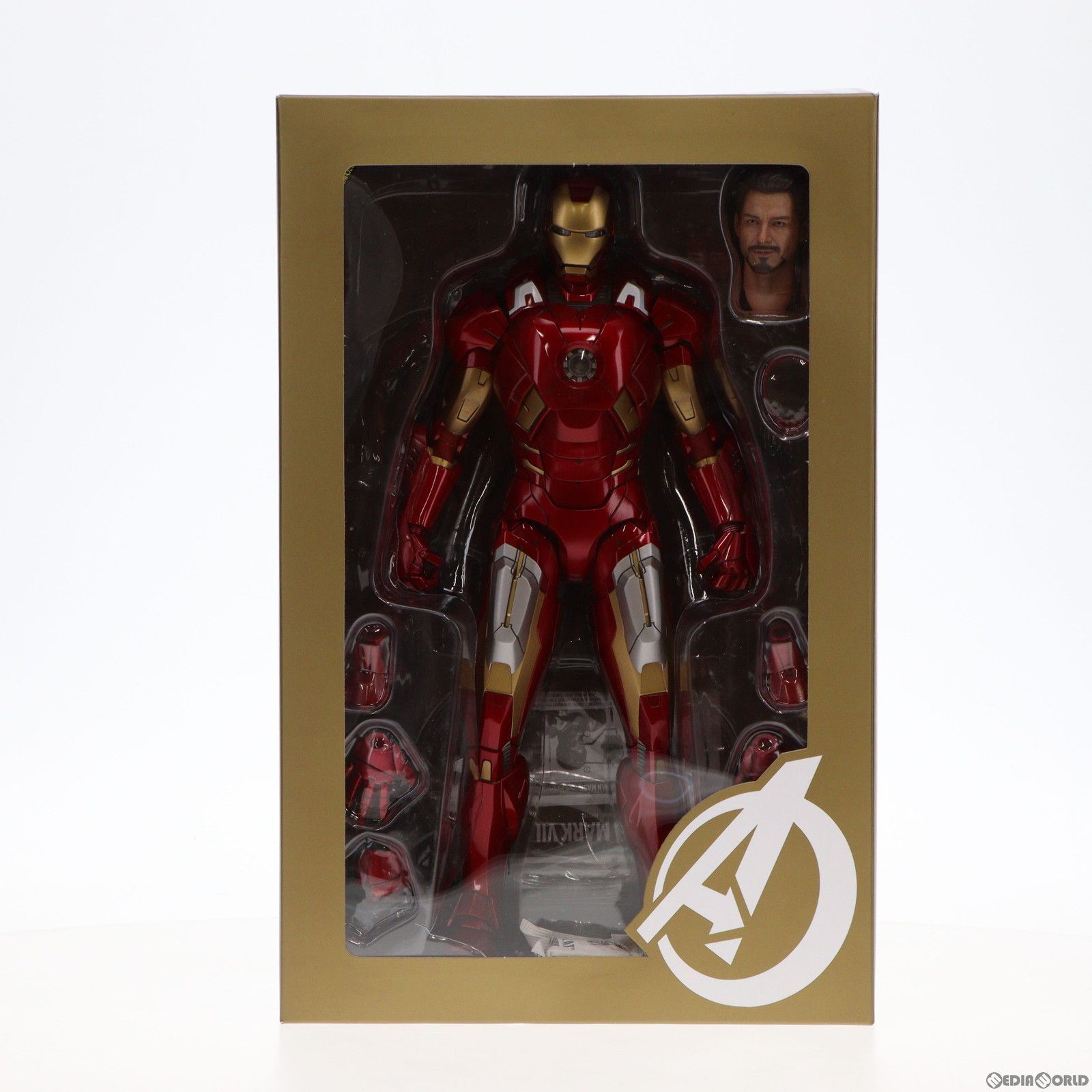 中古】[FIG]ムービー・マスターピース アイアンマン・マーク7 