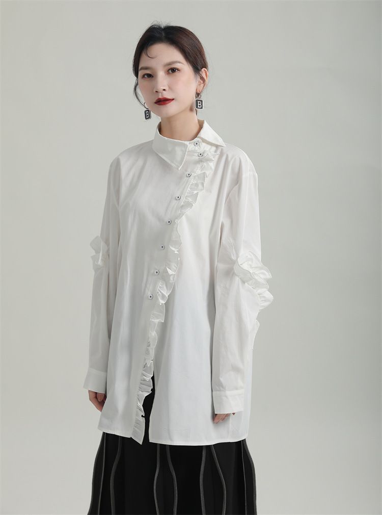 トップス ロング丈