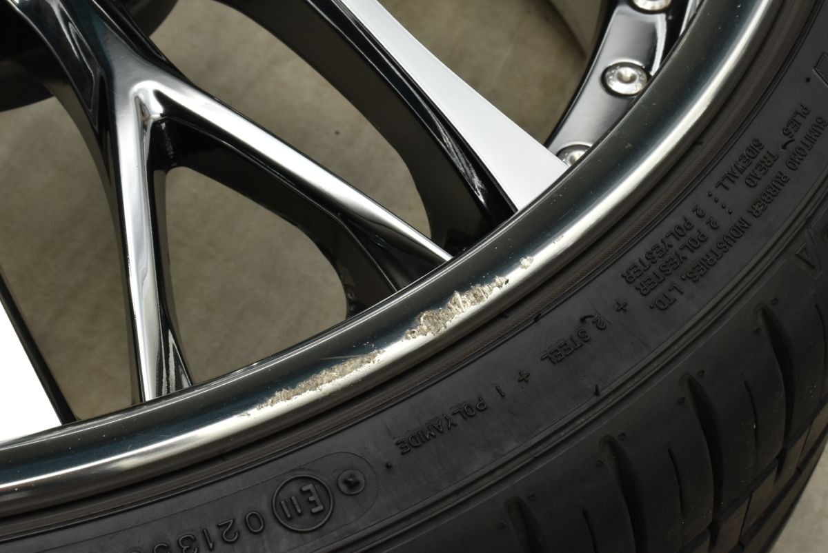 【人気デザイン】WEDS Kranze Weaval 20in 9J +25 PCD112  ファルケン アゼニス FK510 255/30R20 アウディ A5 S5 VW パサート クレンツェ