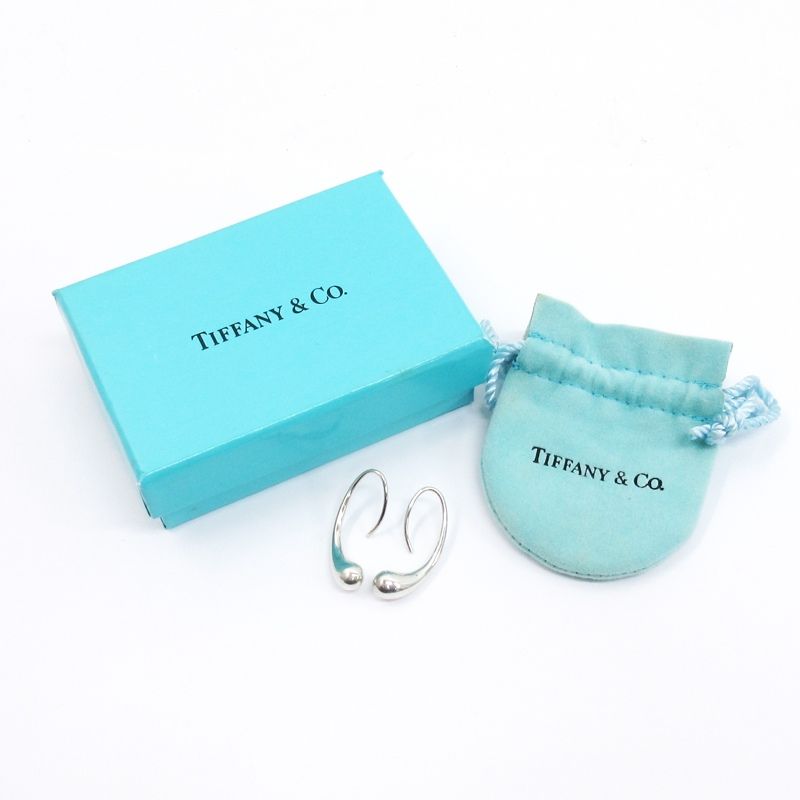 ティファニー TIFFANY & CO. エルサペレッティ ティアドロップ フープ