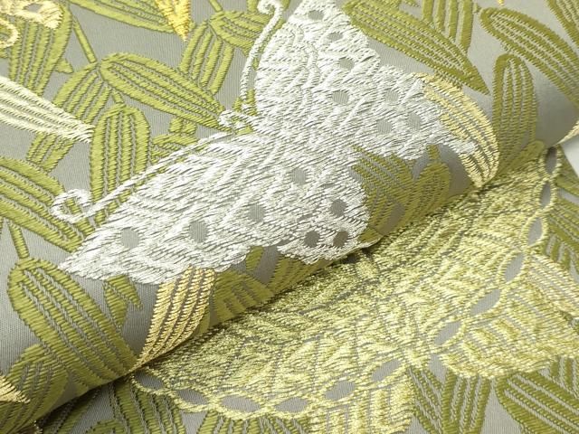 平和屋本店□極上 山口美術織物 皇室 伊勢神宮御用 西陣織 六通柄袋帯