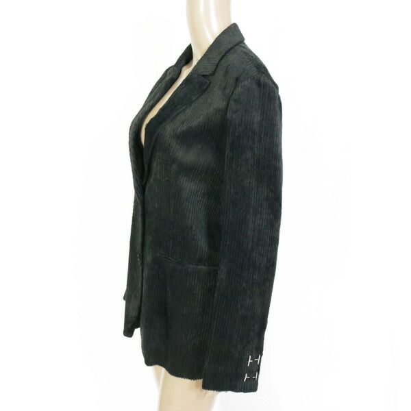 80%OFF 新品 アリジ ALYSI ジャケット 42 EJK383 Lサイズ 墨黒