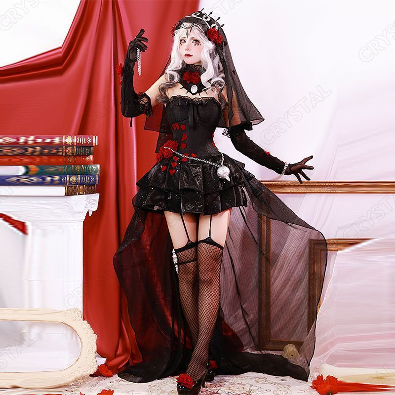 アイデンティティ5 コスプレ 心理学者 エダ メスマー コスプレ衣装 長夜 人気 キャラクター コスプレ用 イベント 仮装 舞台装 演出服 漫遊展 撮影用 観賞用 祭り 贈り物 誕生日 ハロウィン クリスマス
