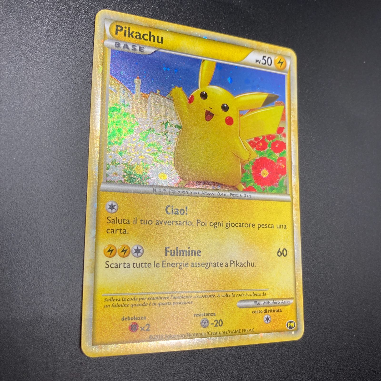 ピカチュウ語】ピカチュウワールド スペイン ピカチュウ プロモ PW