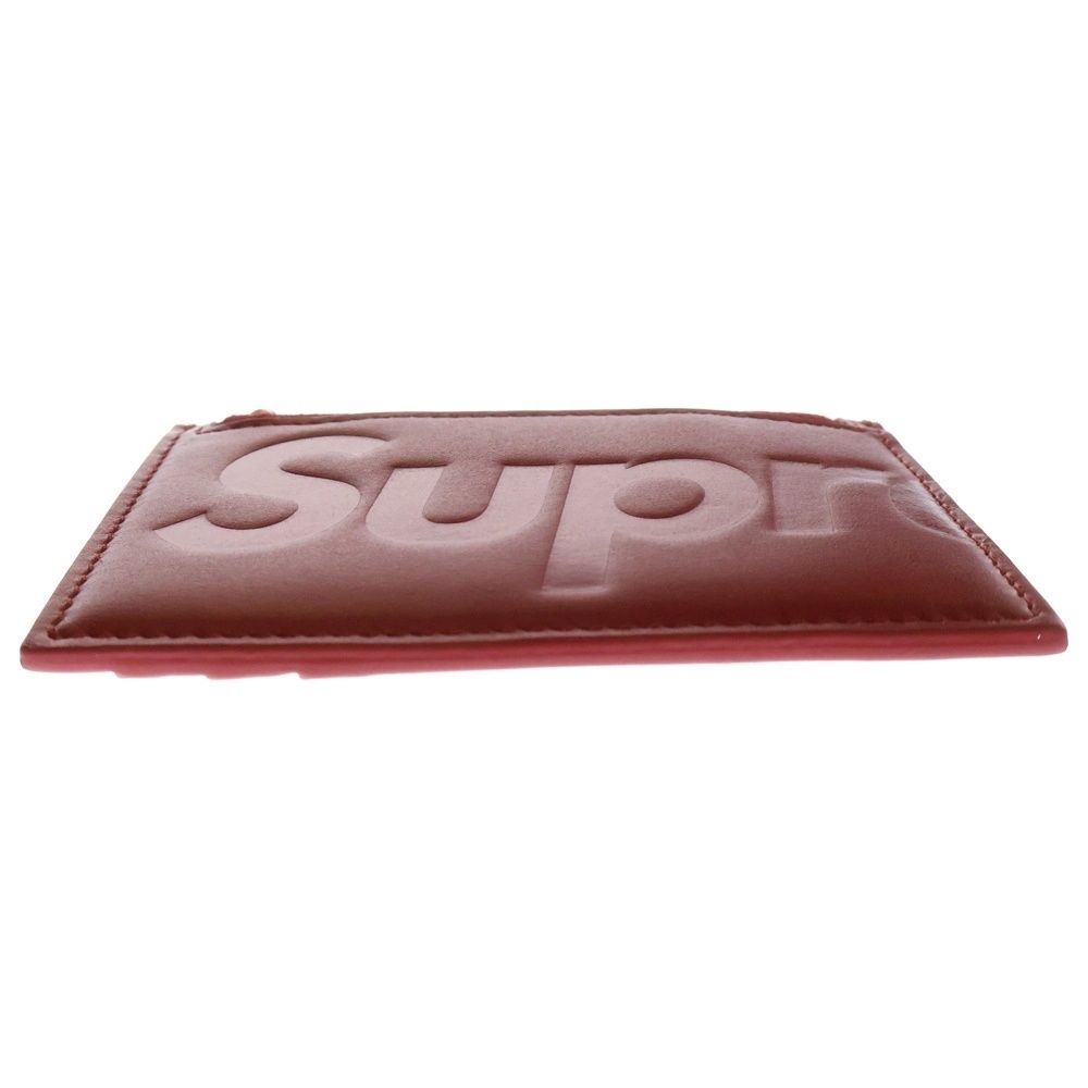 SUPREME (シュプリーム) 25SS Lather Zip Card Holder レザー