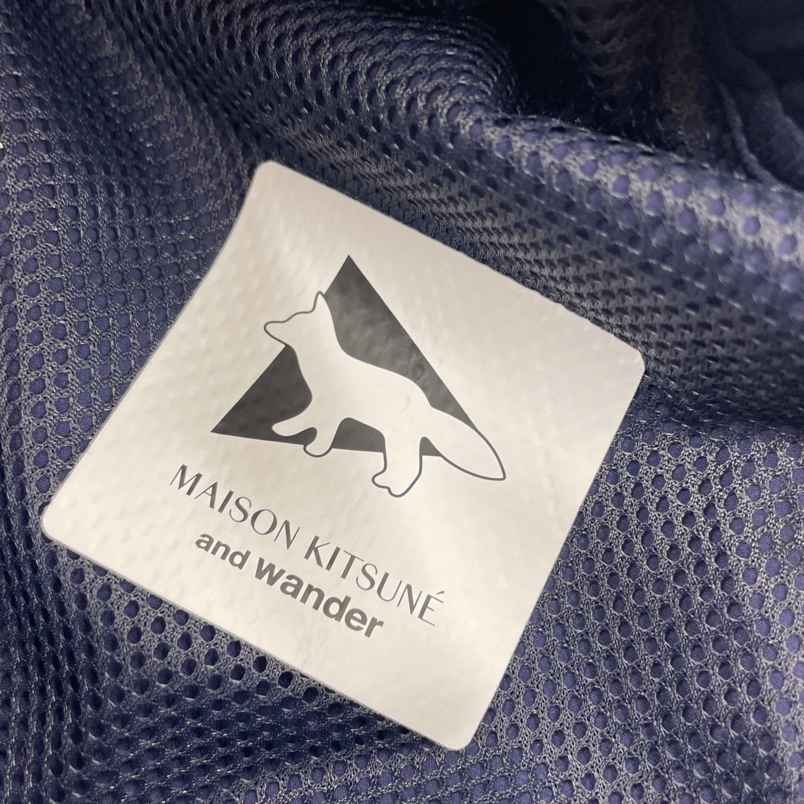 MAISON KITSUNE メゾン キツネ ナイロンパンツ size表記なし/ネイビー 