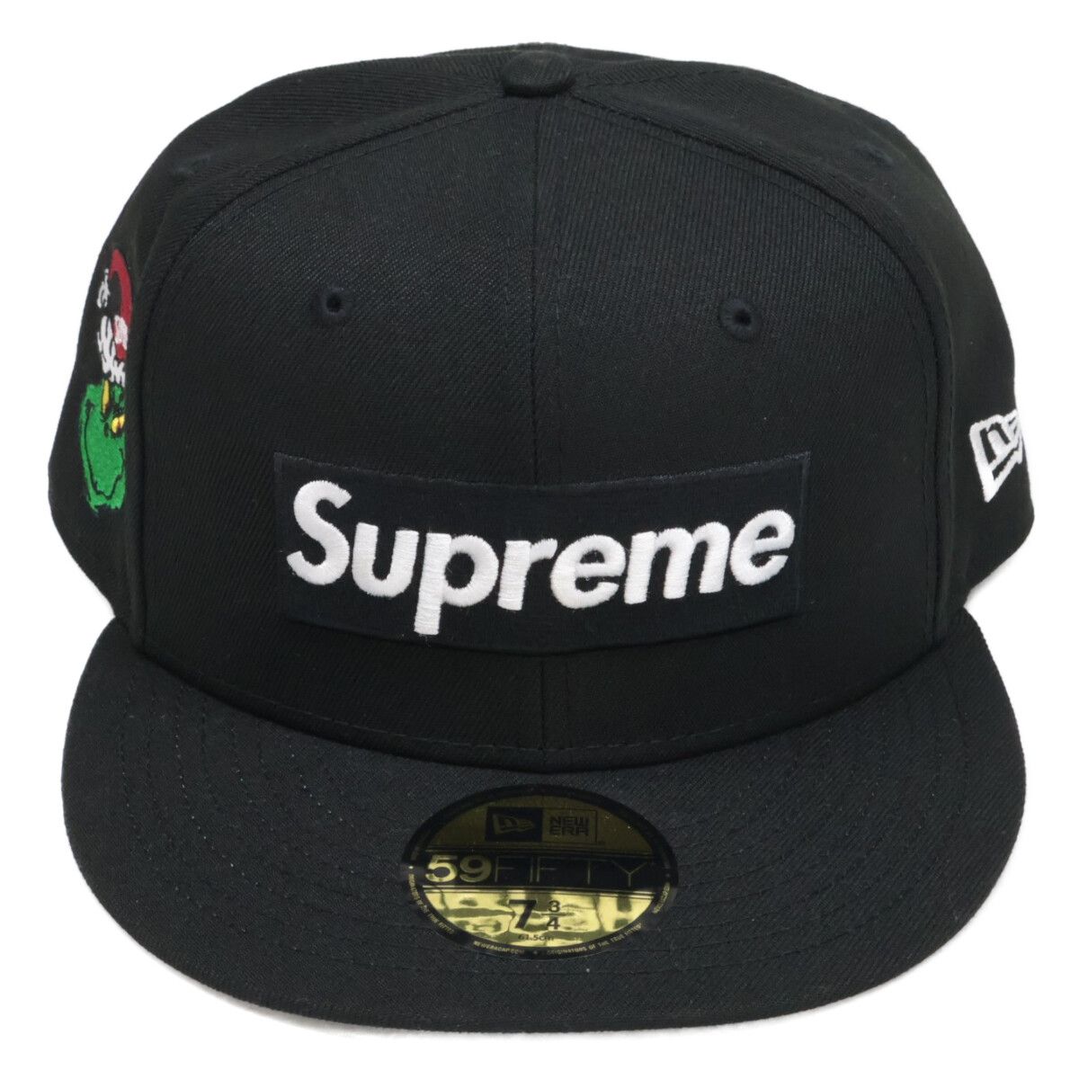 Supreme new era グリンチ Supreme Grinch Box Logo New Era 59Fifty Fitted Cap Green