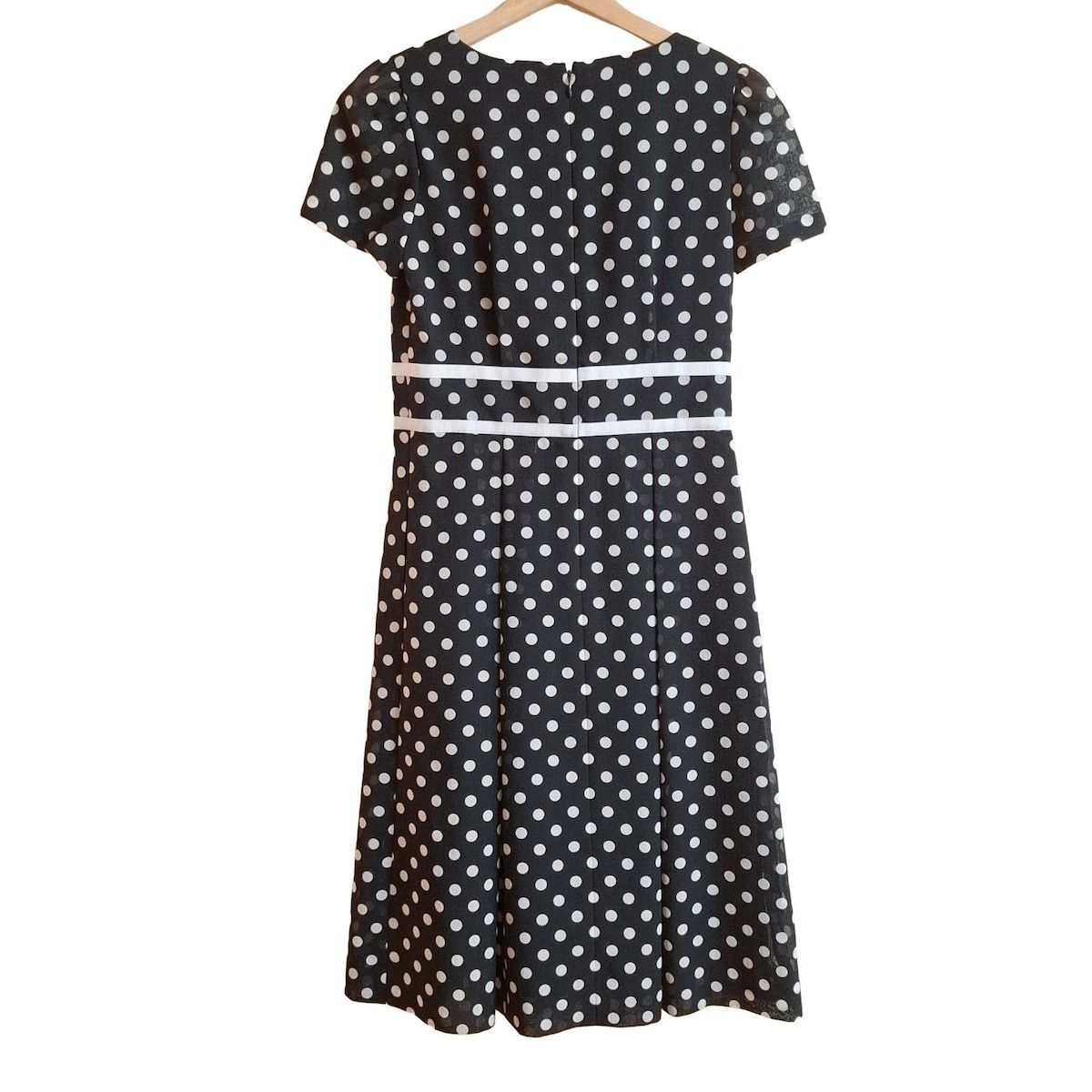 【美品】M'S GRACY　ワンピース フィット＆フレアニットワンピース | msgracy