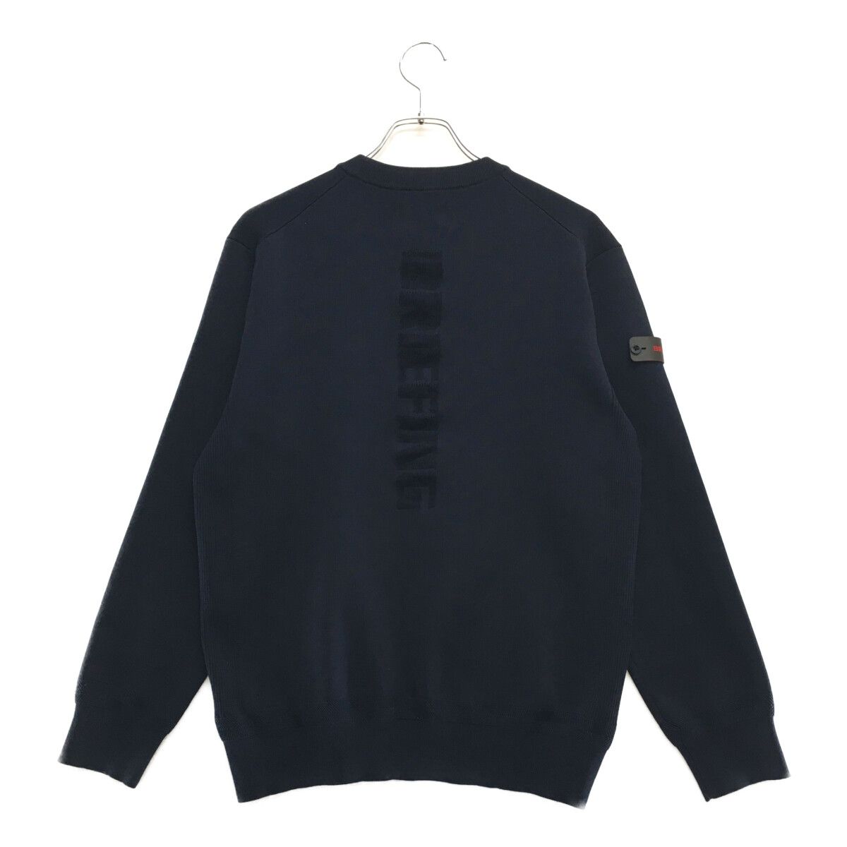 新品未使用品 BRIEFING BRG231M31 NAVY サマーセーター スポーツ 服