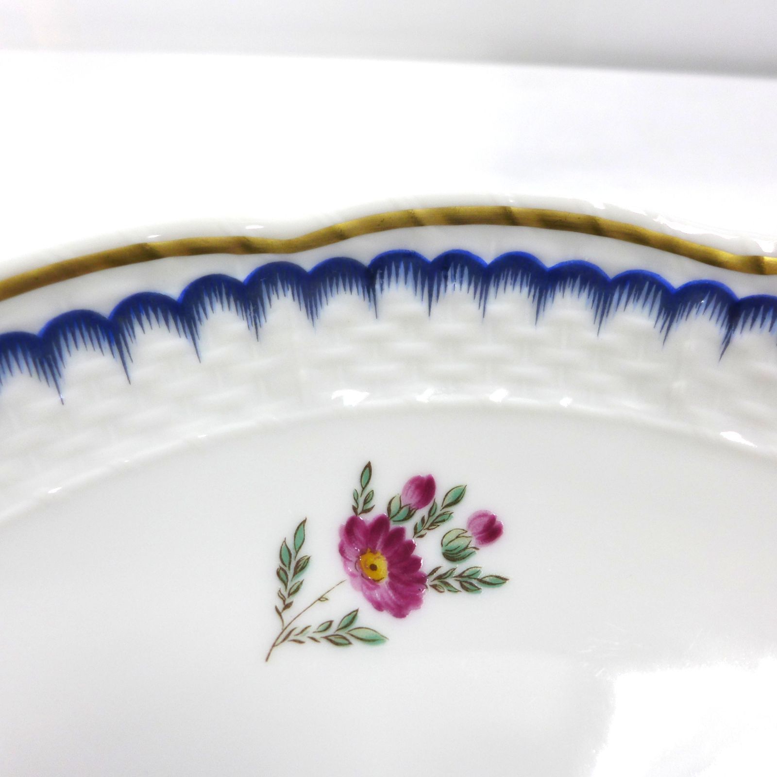 リチャードジノリ　イタリアンフルーツ　ガーデンローズ　ディッシュラウンド　19㎝ RICHARD GINORI (リチャードジノリ) カップ&ソーサー ガーデン