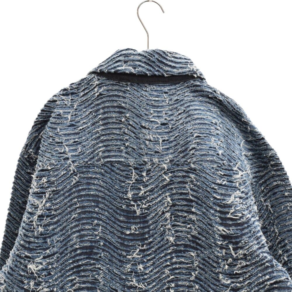 MYne by mihara yasuhiro マインバイミハラヤスヒロ 23SS Wave Denim Jacket INDIGO ウェーブ デニムジャケット インディゴ ブルー G10JK012-0