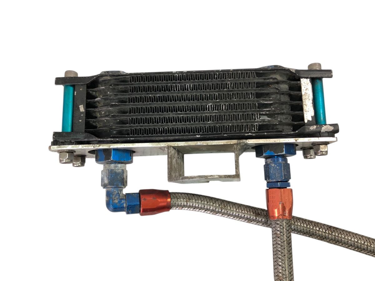 SUZUKI GOOSE グース350 NK42A 社外 オイルクーラー 6段 ホース 漏れ無し 交換 カスタムにも 2756-M5804 LAWEED_CL