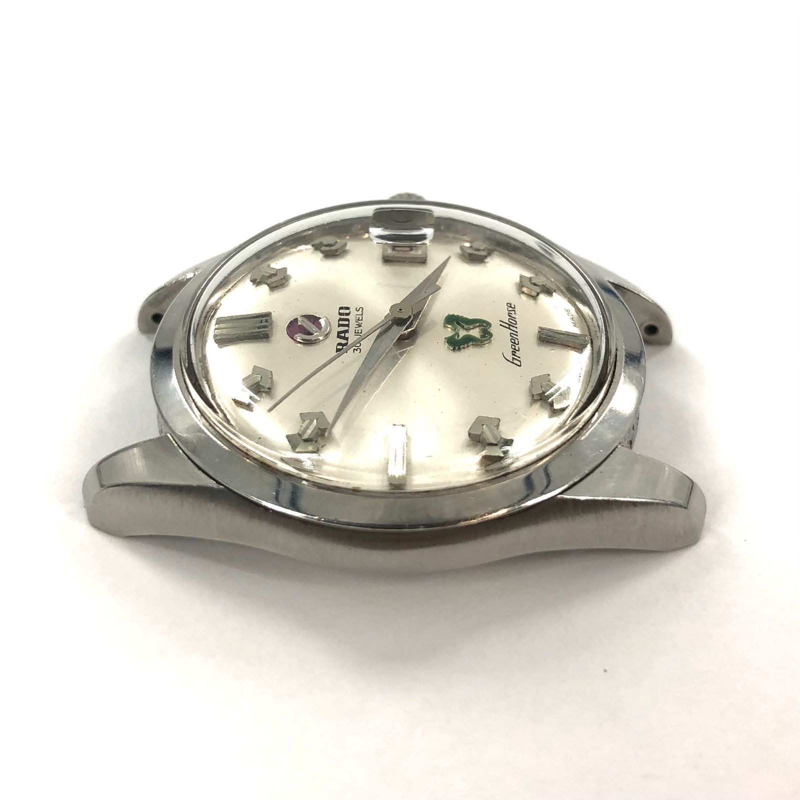 RADO ラドー グリーンホース 30石 11657 SS/AT シルバー文字盤 