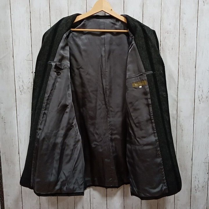 90's Y’s for men レザーラペルジャケット ワイズフォーメン Y's for men ワイズフォーメン／90s 92AW／テーラードジャケット