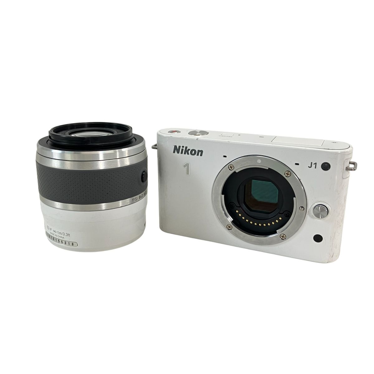 ジャンク Nikon1 J1 ミラーレス一眼カメラ 望遠レンズつき ニコンワン ニコン ミラーレス一眼 Nikon 1 J1 レンズキット