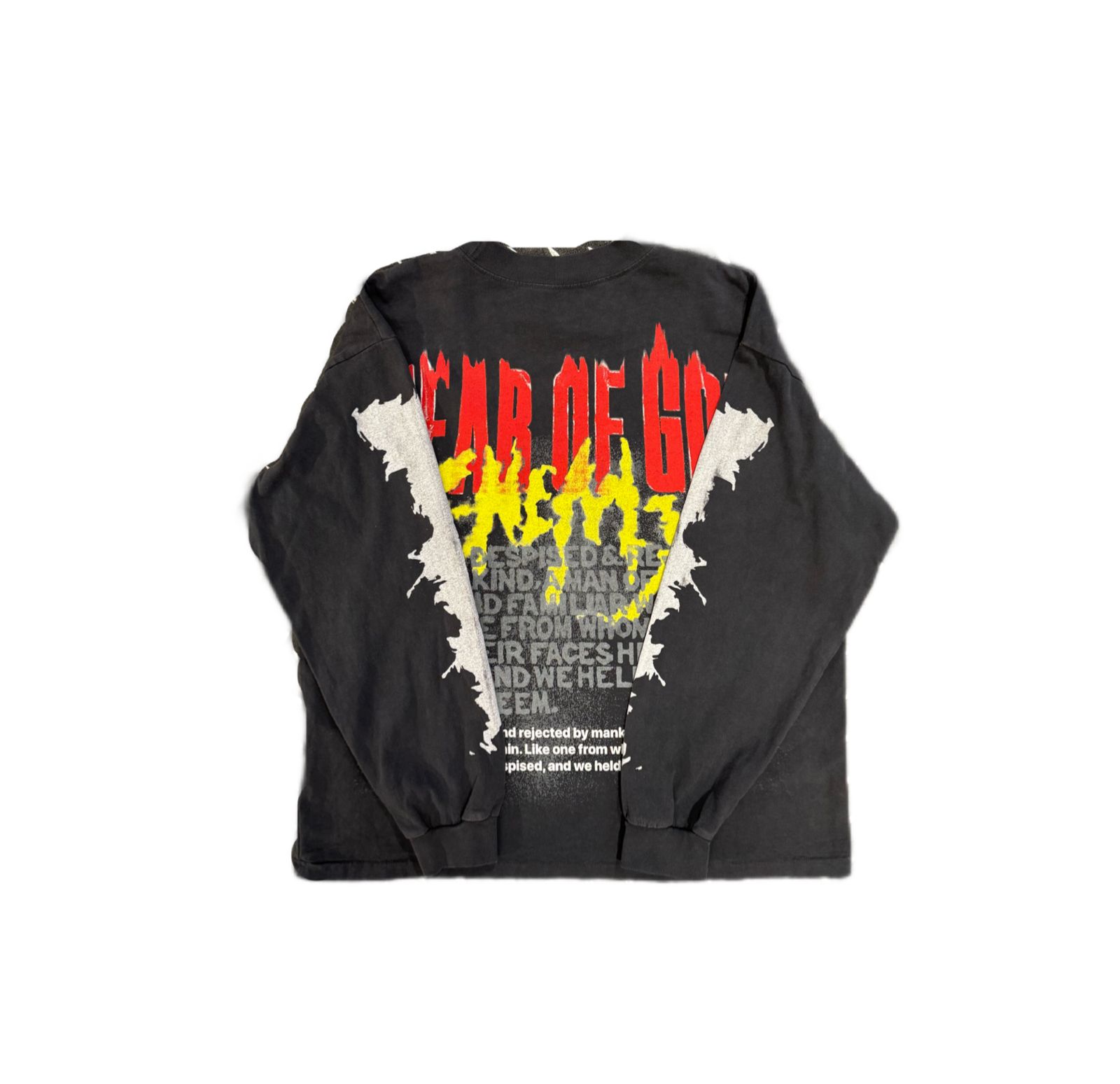 RRR123 Fear of god look it's the enemy L/S Tee - メルカリ