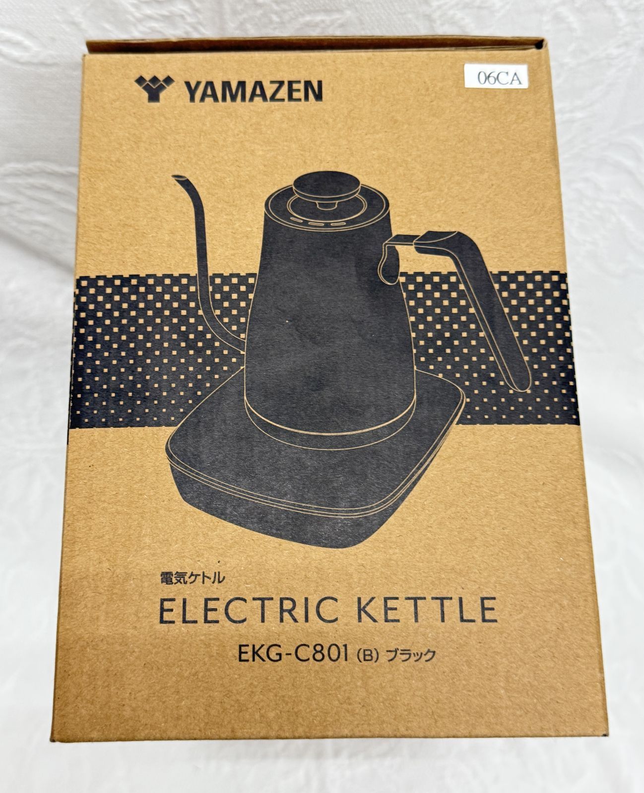 新品未使用☆山善電気ケトルEKG-C801ブラック Amazon | [山善] 電気ケトル 電気ポット 0.8L 一人暮らし 二人