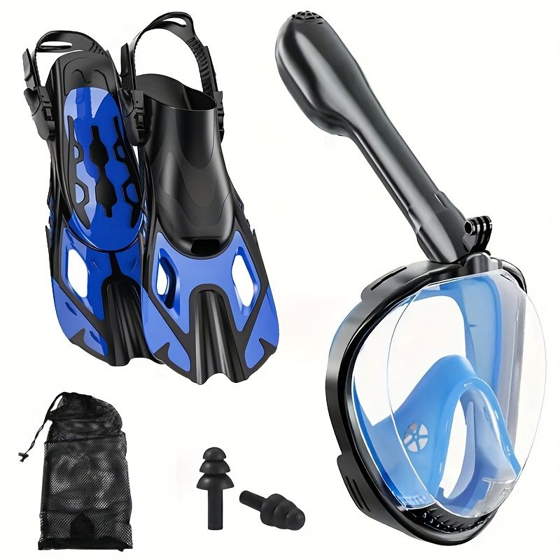 Amazon | フルフェイスダイビングマスク アンチフォグ180°ビュー