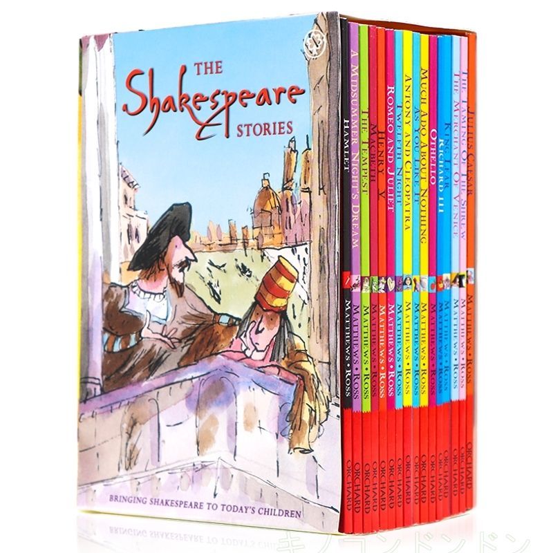 Shakespeareシェイクスピア ストーリー16冊 洋書 Shakespeareシェイクスピア ストーリー16冊 洋書 The