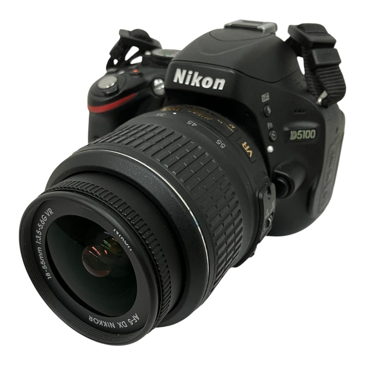 Nikon ニコン D5100 デジタル一眼レフ カメラ AF-S DX NIKKOR ED 18-55mm 1 3.5-5.6 G レンズ付 M10512724