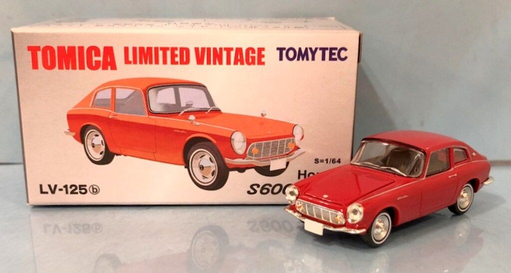 TOMYTEC トミカリミテッドヴィンテージNEO Honda S600クーペ (赤